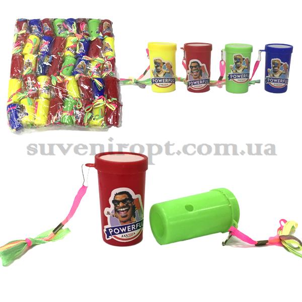 Гудок футбольний середній круглий 6 см. (40) /2400/