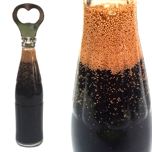 Магнит-открывалка бутылка колы 0.25