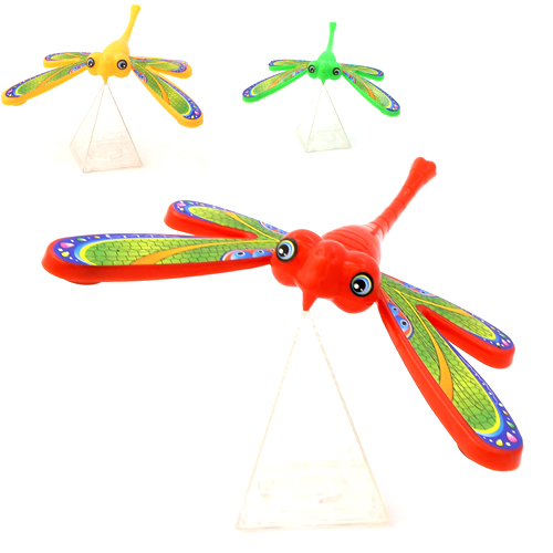Стрекоза  балансёр цветная
