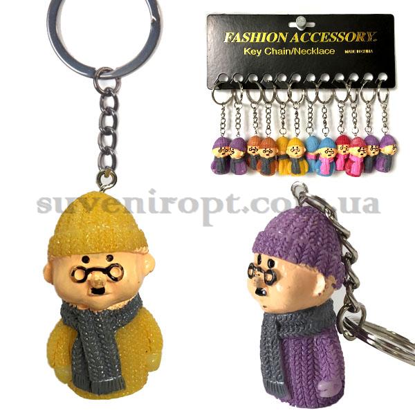 Брелки дедушка с шарфиком  поликерамика (12)