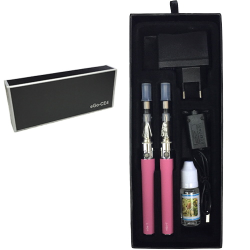 Электронная  сигарета 2 шт в подарочной коробке розовая