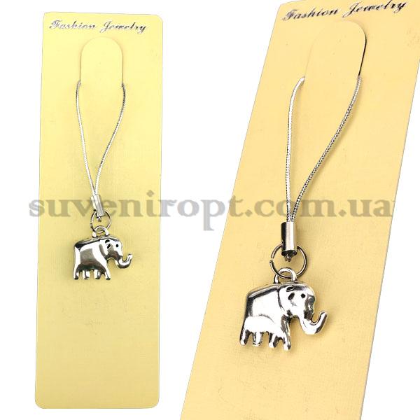 Брелок на мобильный слоник индийский (12)