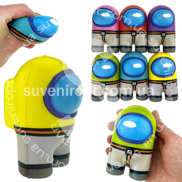 СКВІШІ - SQUISHY Among Us 10 см (12) /600 /