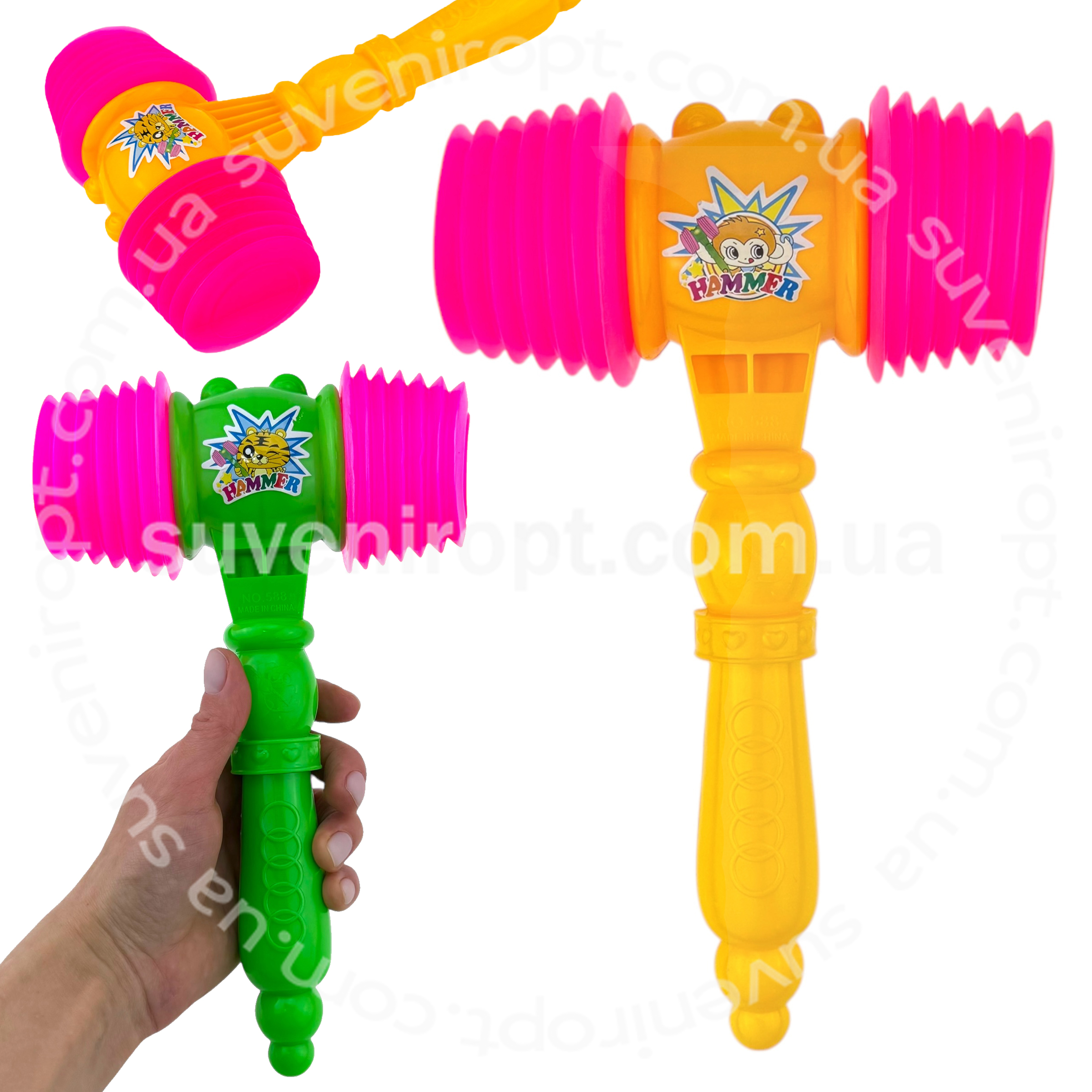 Молоток писклявий великий 26 см /264/