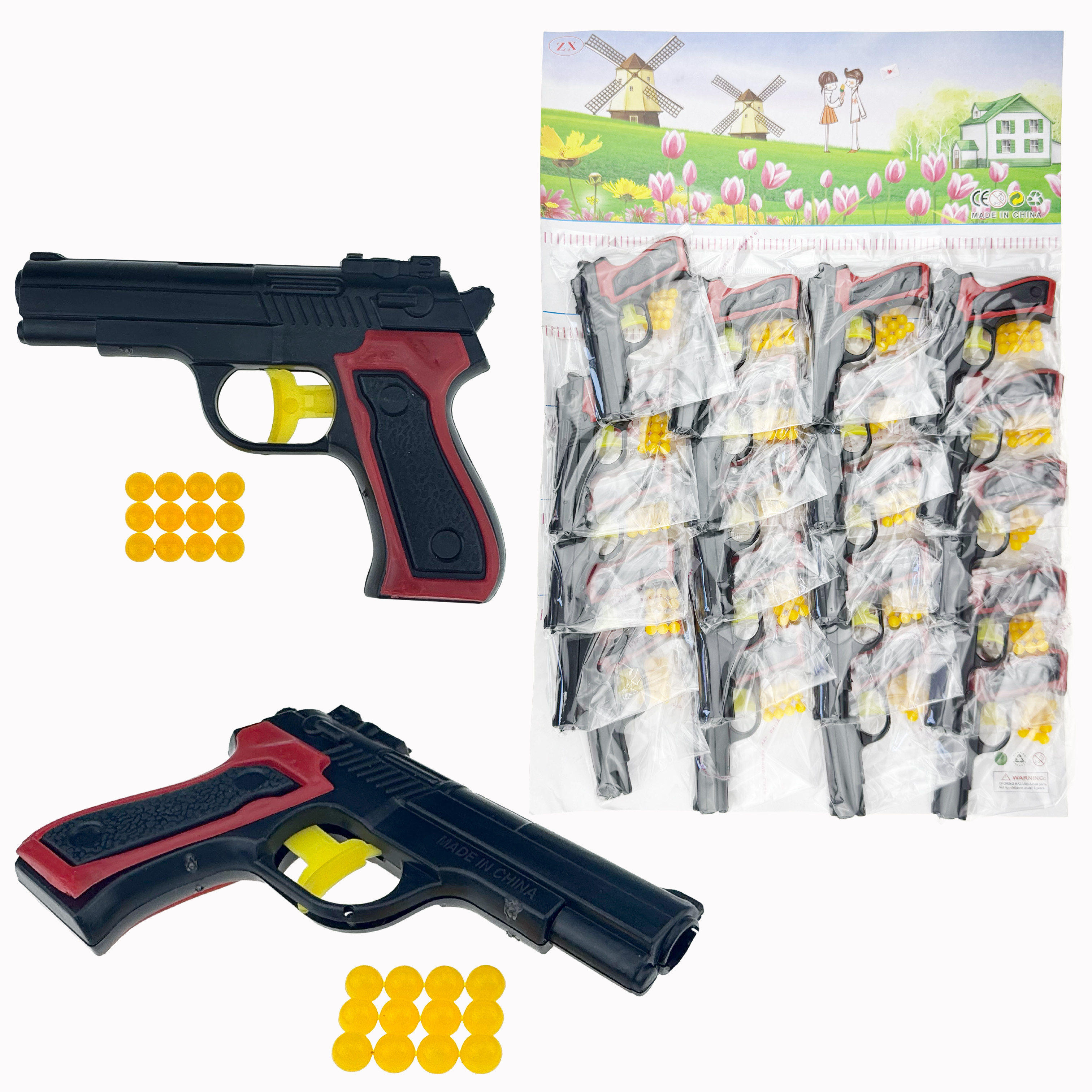 Пістолет із кульками на планшетці (20) /2000/