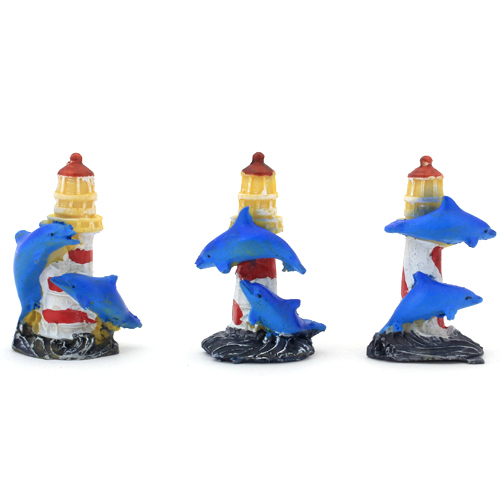 Дельфинчики на маяке 6см(6)