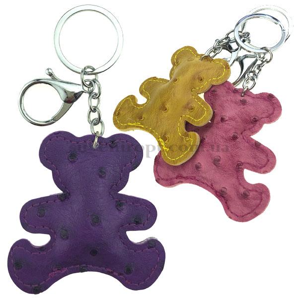 Брелок в упаковке мишка в пятнах под кожу (12)