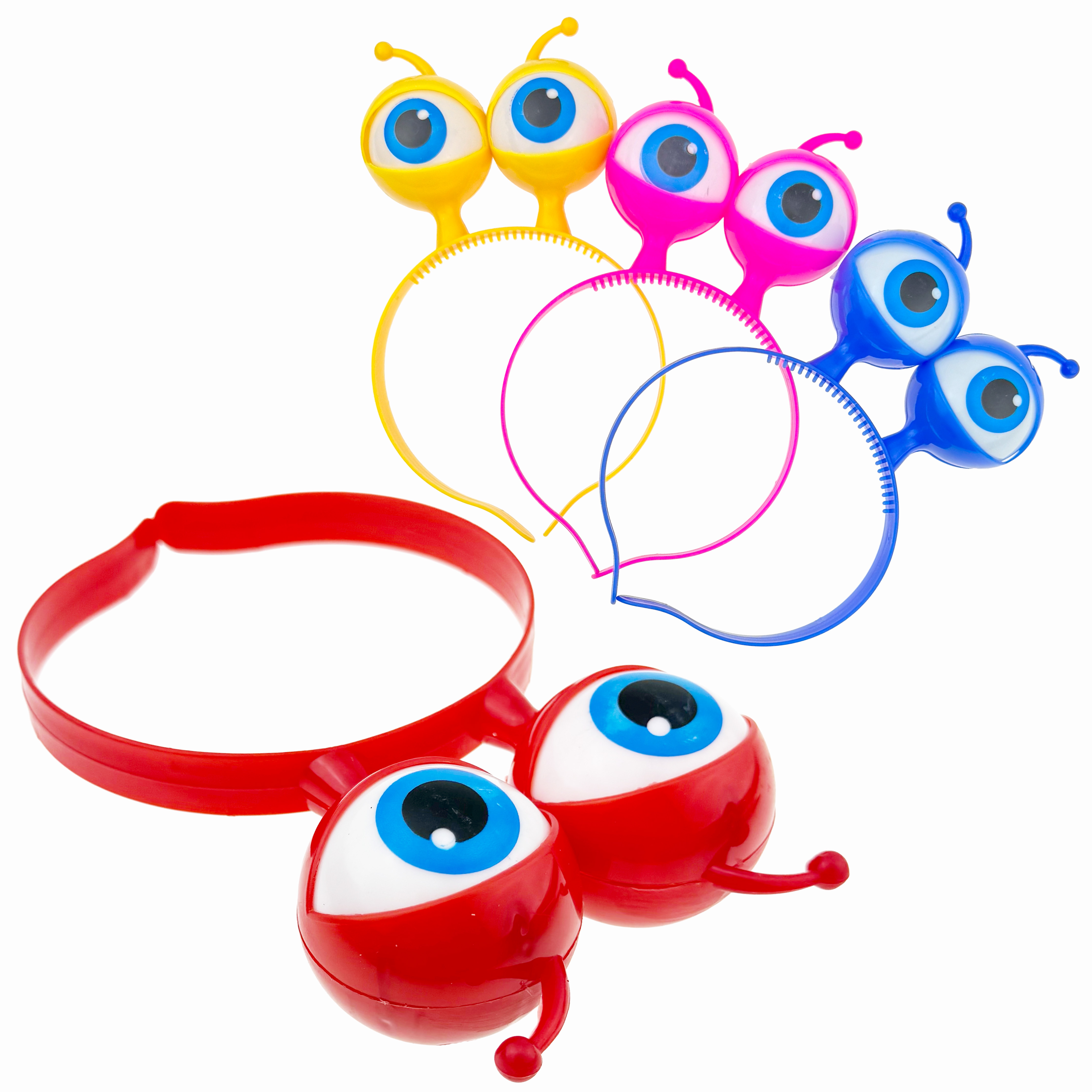 Обруч світяшка оченята лупоглазик з антенами (12) /480/