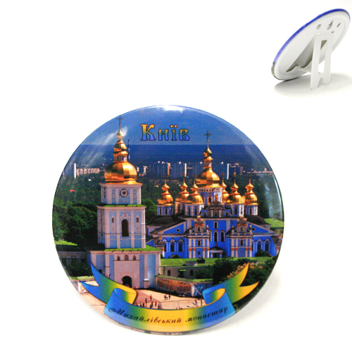 Рамка на подставке или на стену Михайловский монастырь 10 см (6)