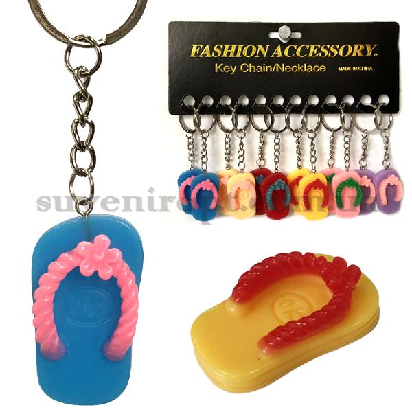 Брелок шлёпанец пляжный поликерамика (12)