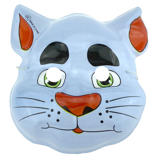 Маска тонкая котик голубой Томми (12)