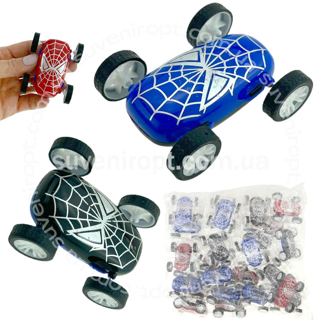 Машинка двостороння павук 6см (24)/1440/