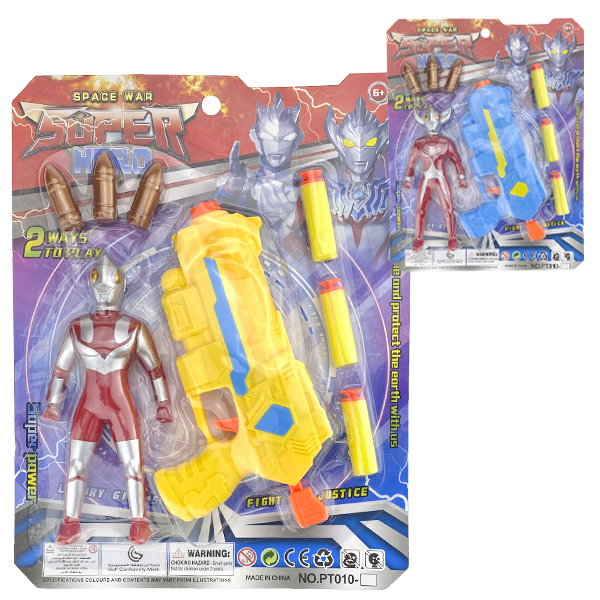 Набір для хлопчиків могутній Рейнджер з пістолетом та кулями /256/