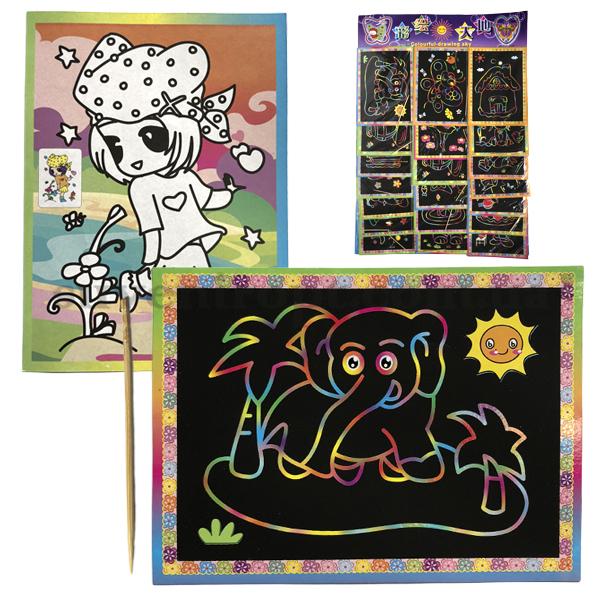 Раскрасска средняя на планшетке (20) /4000/