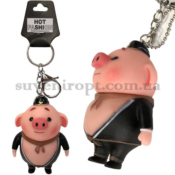 Брелок макет папа свин во фраке