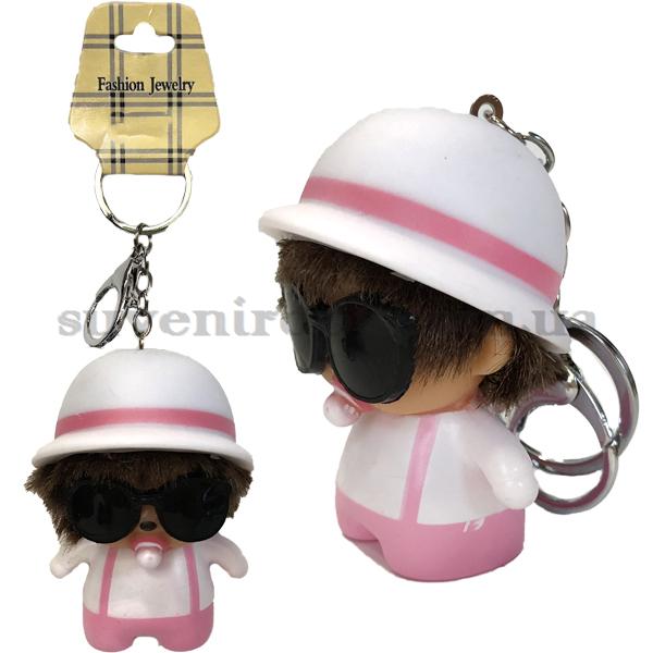 Брелок макет ребёнок в очках вьетнамская шапочка