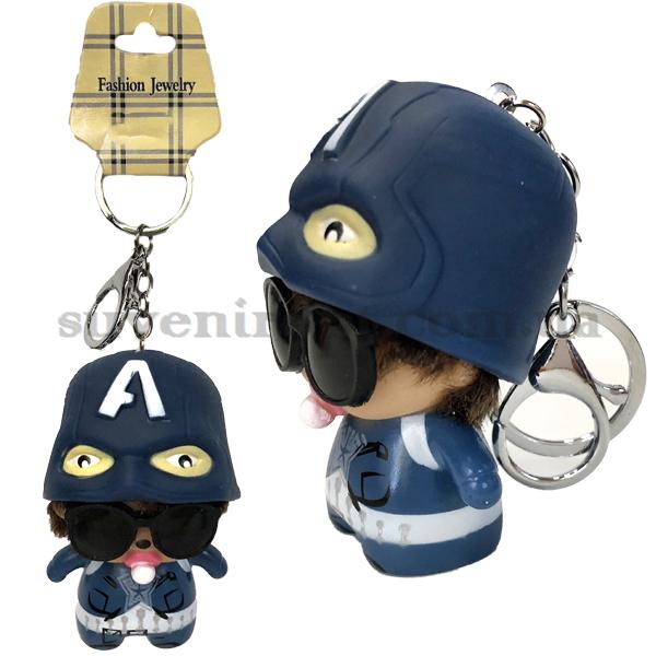 Брелок макет ребёнок в очках дарт вейдер