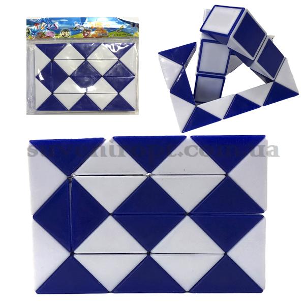 Змейка - рубика маленькая  4x5.5  двухцветная (50) /2000/