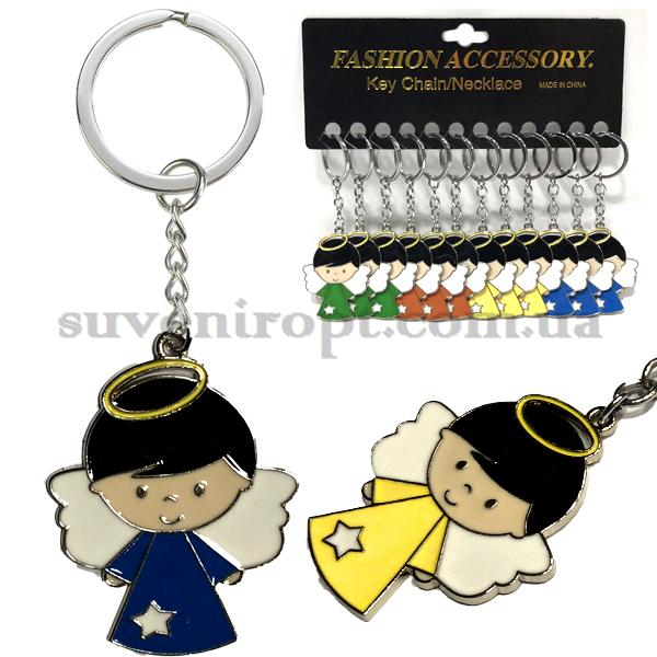 Брелки  металические ангелочек с звёздочкой (12)
