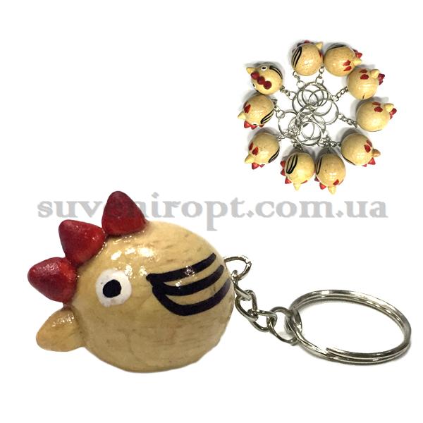 Брелок деревянный петушок (10)