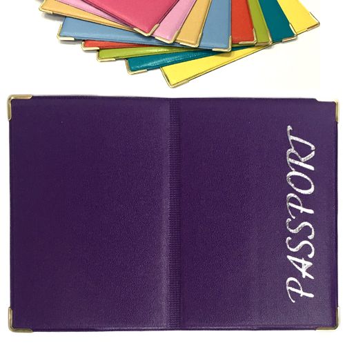 Обложка на загран паспорт цветная  PASSPORT глянец