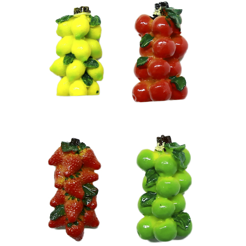 Магнит вязка фруктов ассорти (24)