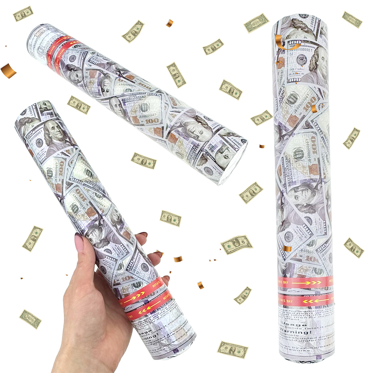 Хлопушка конфетті $ 30 см /100/