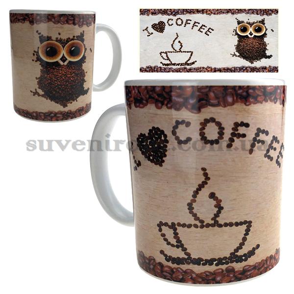 Кружка  чашка кофе сова  310 гр (12)