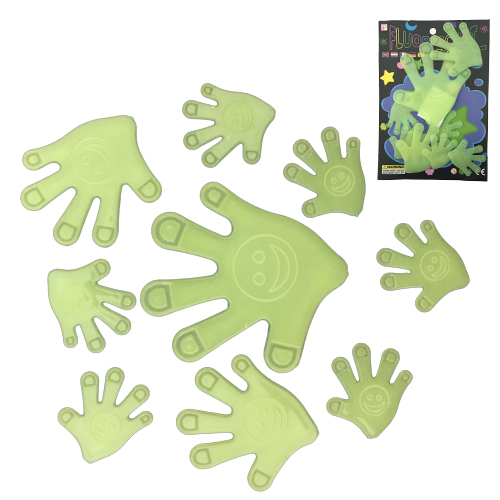 Фосфорна долонька смайл на стелю великі (10)