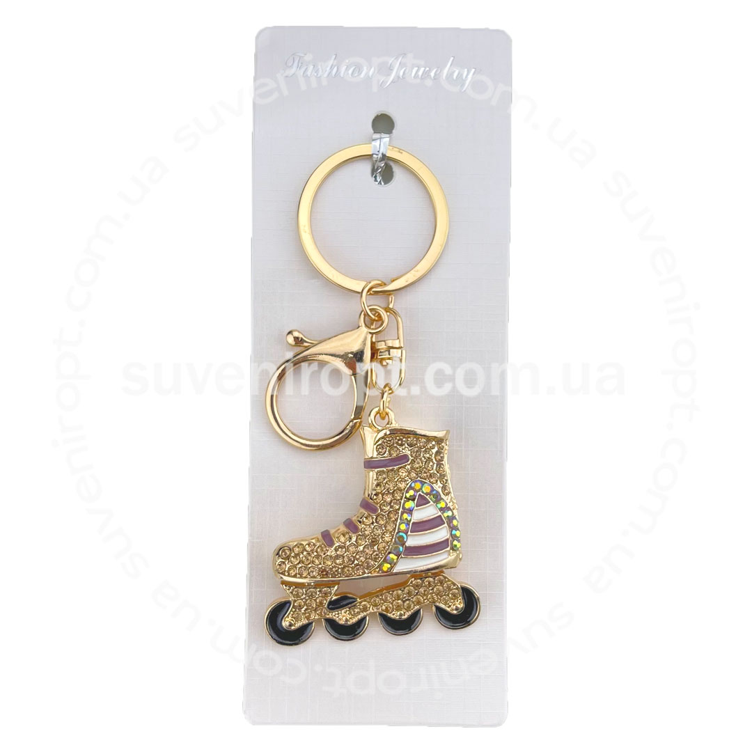 Брелок ролики в камінчиках (12)