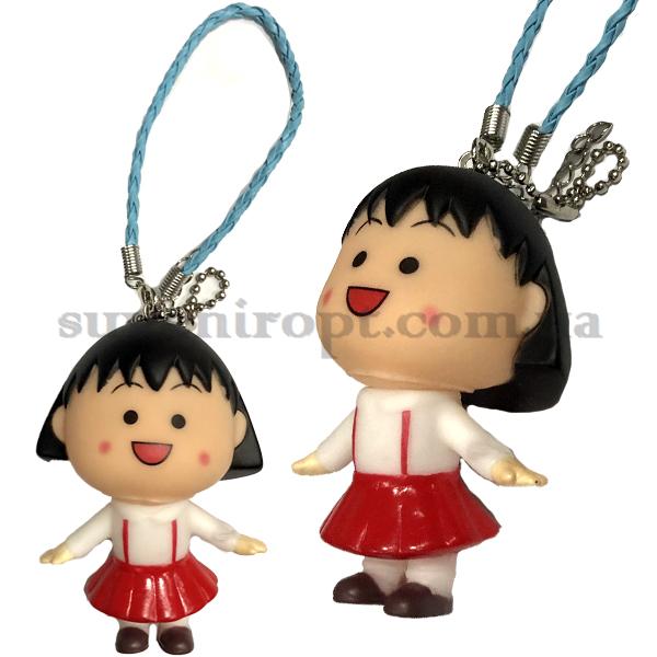 Брелок макет девочка с каре с браслетиком