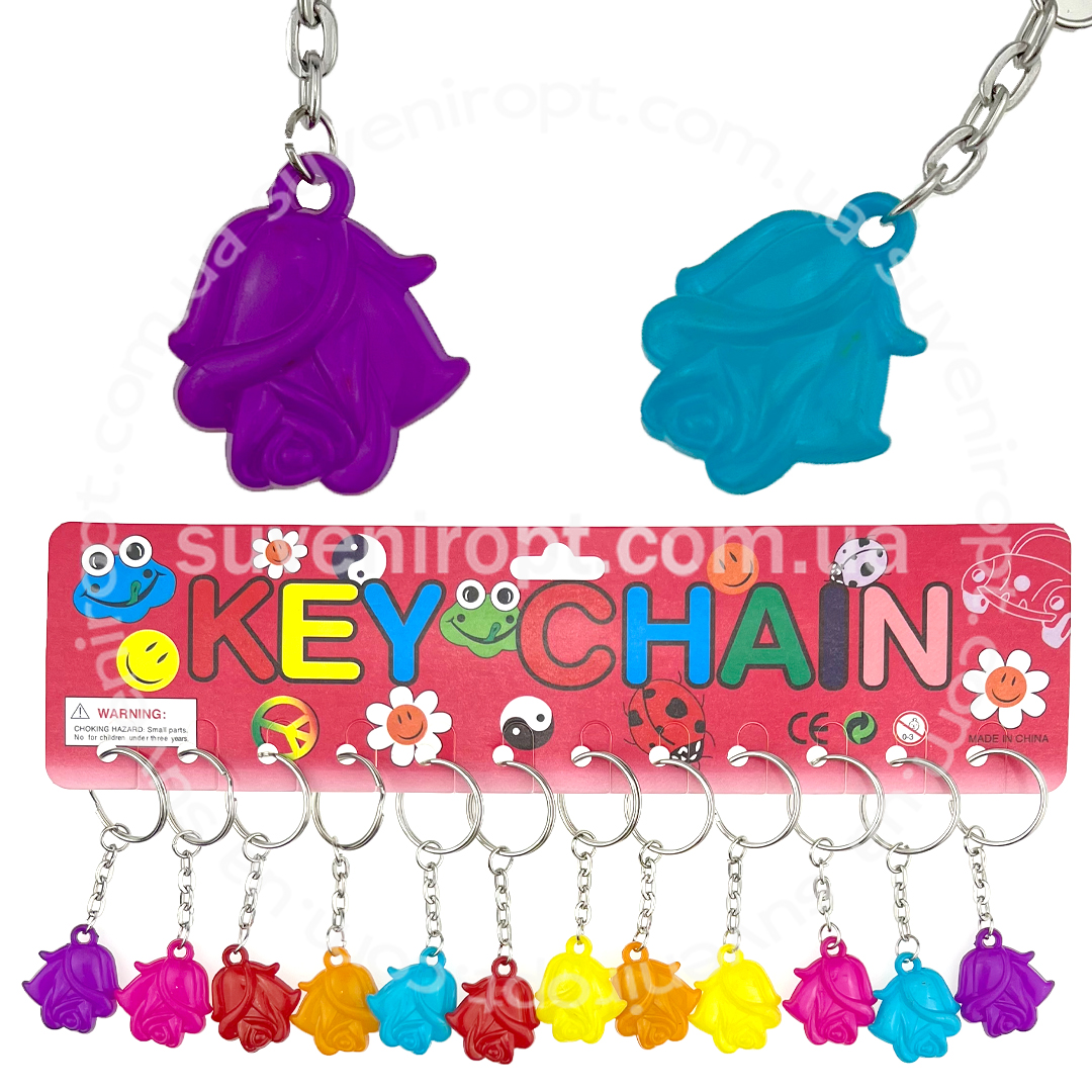 Брелок троянда (12)