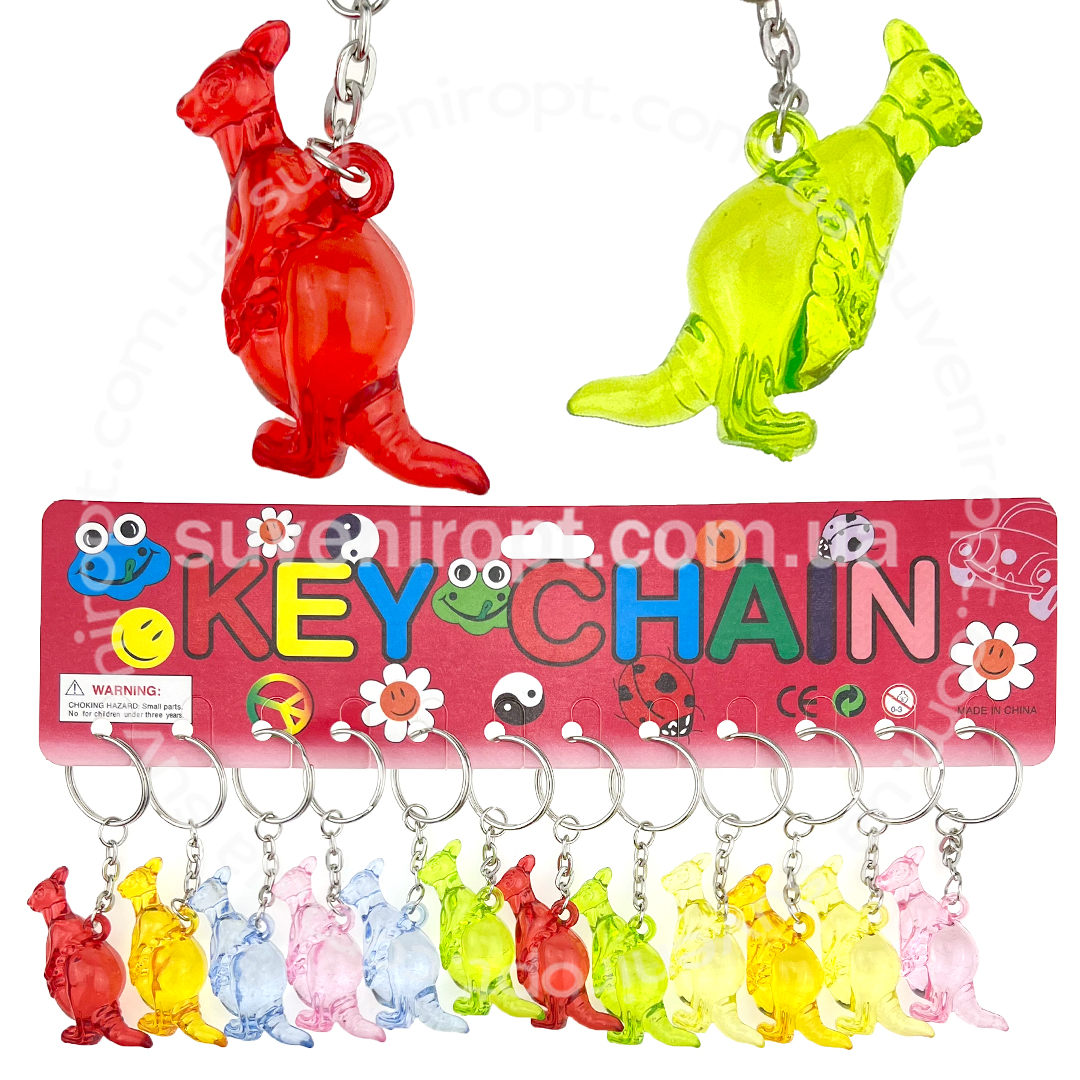 Брелок кенгуру під скло (12)