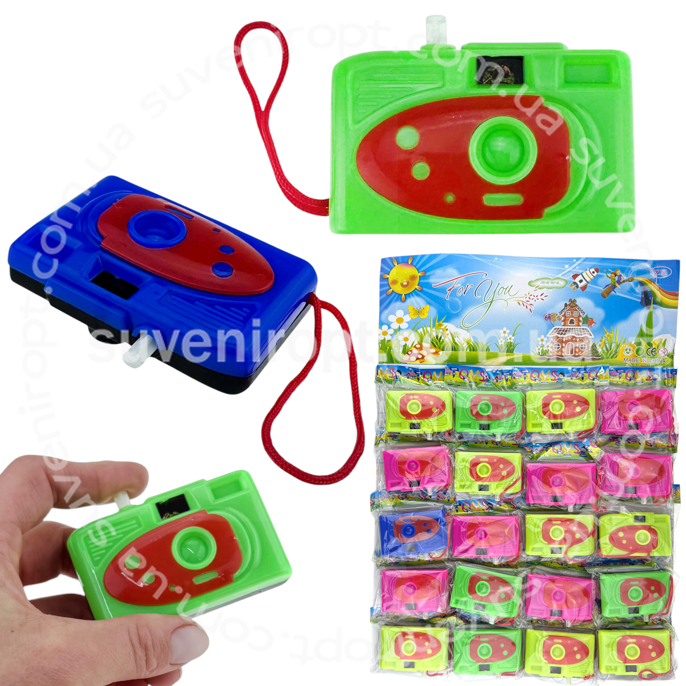 Фотоапарат калейдоскоп на планшетці (20) /2000/