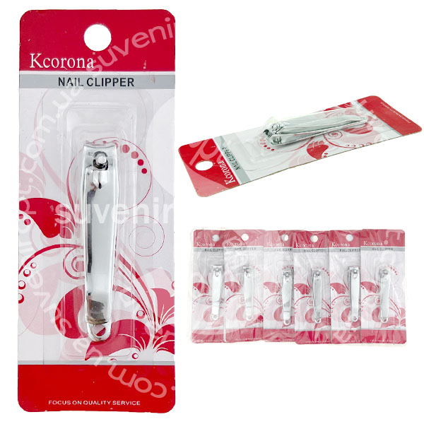 Кусачки  для нігтів великі в упаковці 8 см (12) /600/