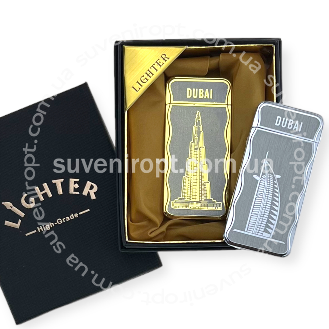 Запальничка подарункова LIGHTER вежа Dubai (10)