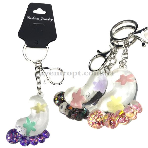 Брелок   в упаковке стопа с блёстками (12)