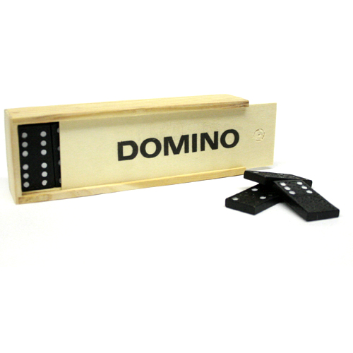 Доміно в деревяній коробці (300)