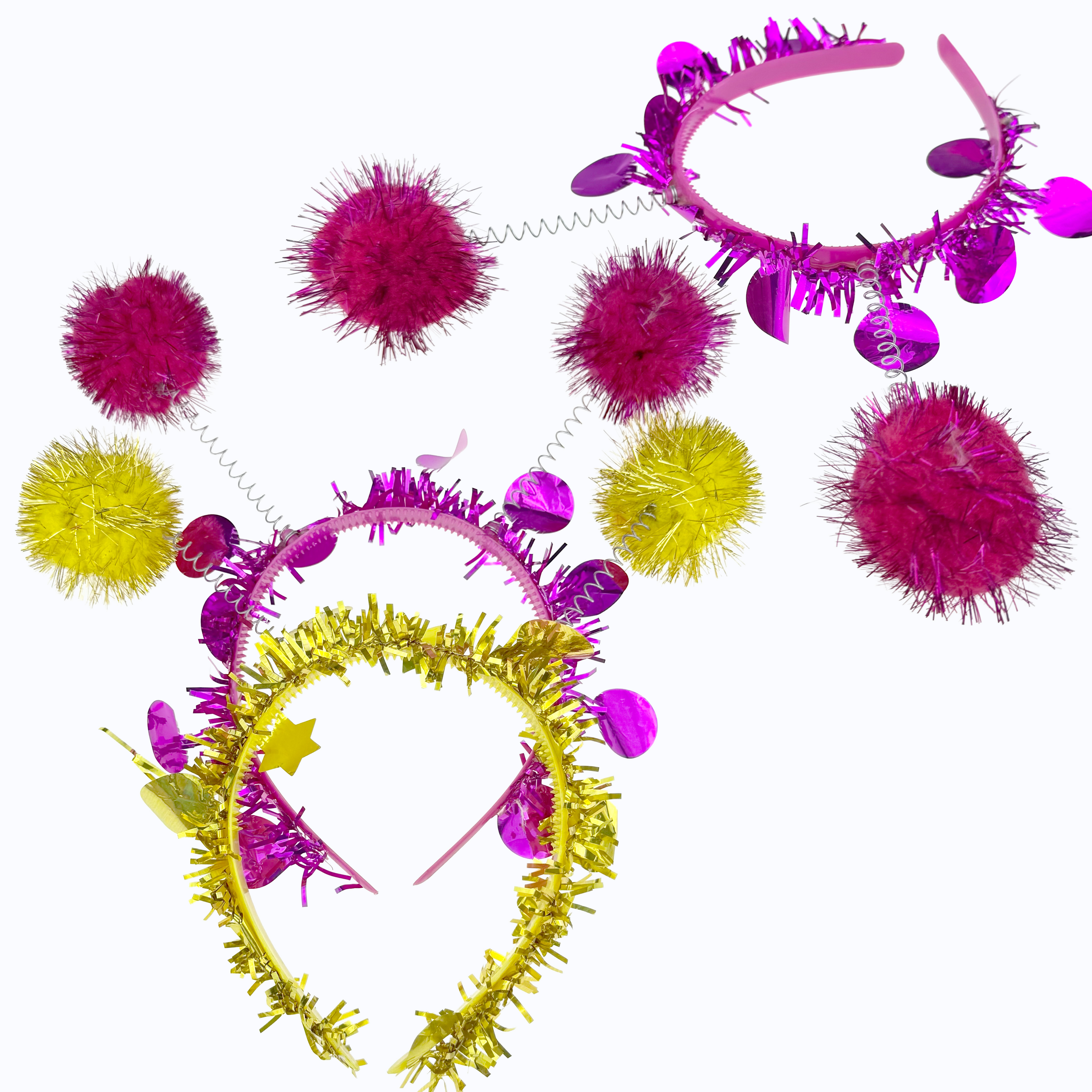 Святковий обруч кульки з дощем