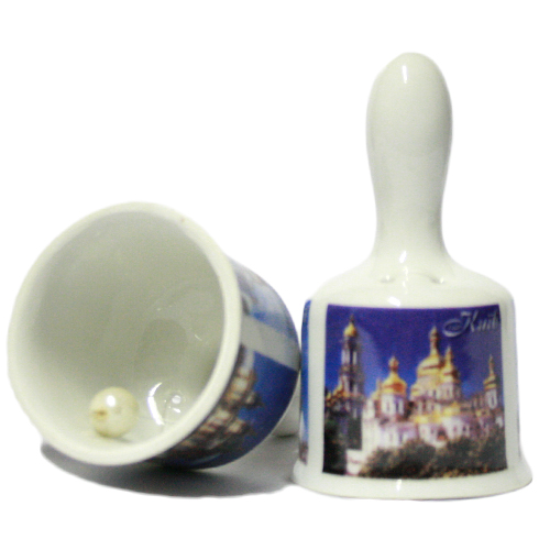 Дзвіночок керамічний Київ фото 9.5 см (16)/192/