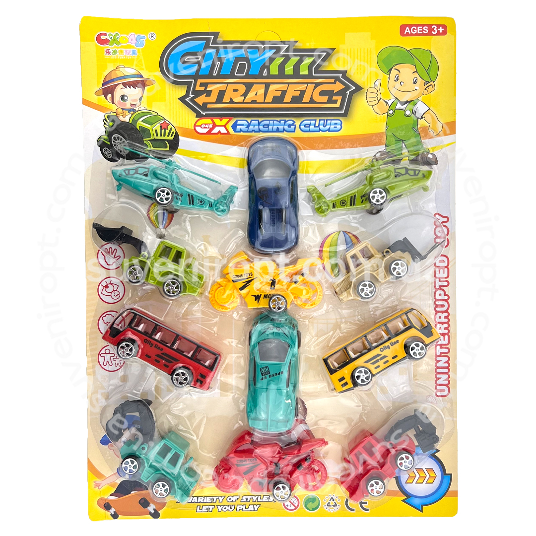 Набор  автомобіліста гвінтокрил автобус машина трактор мотоцикл  /96/