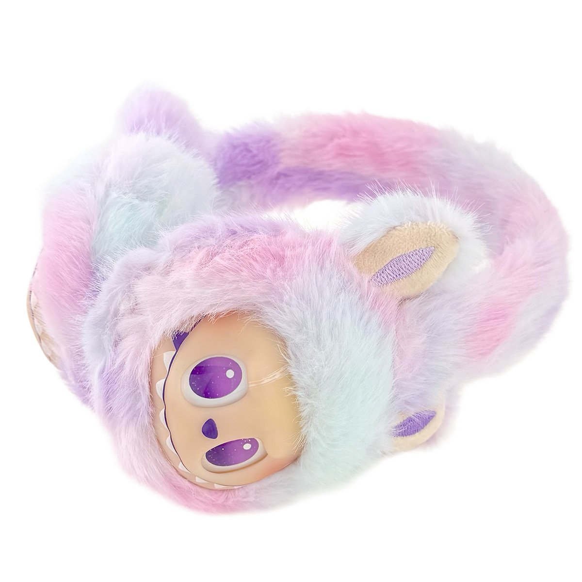 Навушники хутряні La bu bu яскраві