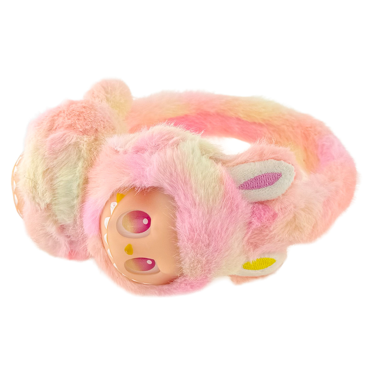 Навушники хутряні La bu bu яскраві