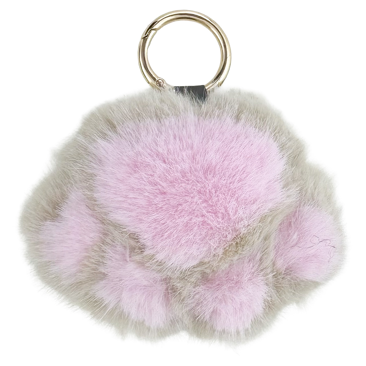 Пухнастий лапа з штучного хутра з кільцем (12) /200/