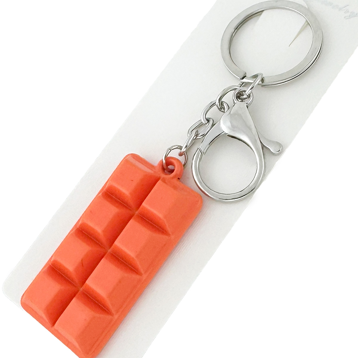 Брелок в упаковці шоколадка кольорова в упаковці (12)