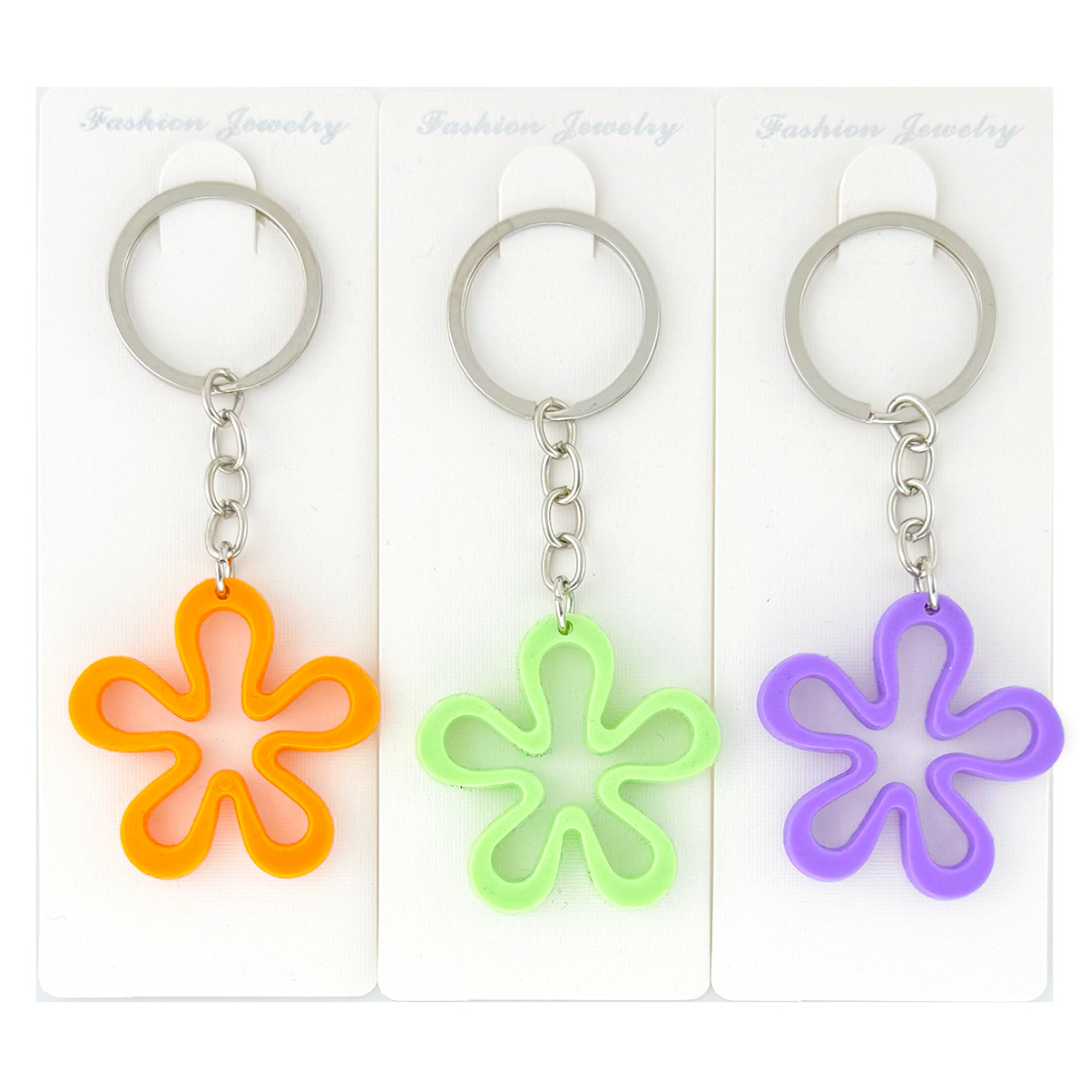 Брелок в упаковці квітка фігурна (12)