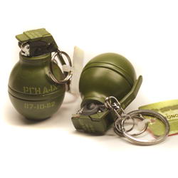 Запальничка брелок граната маленька резвлена металева 5 cм (24)