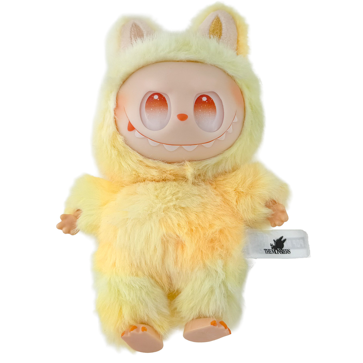 Пухнастий, хутряний,яскравий  монстрик  з кільцем 18 см  (12) /200/