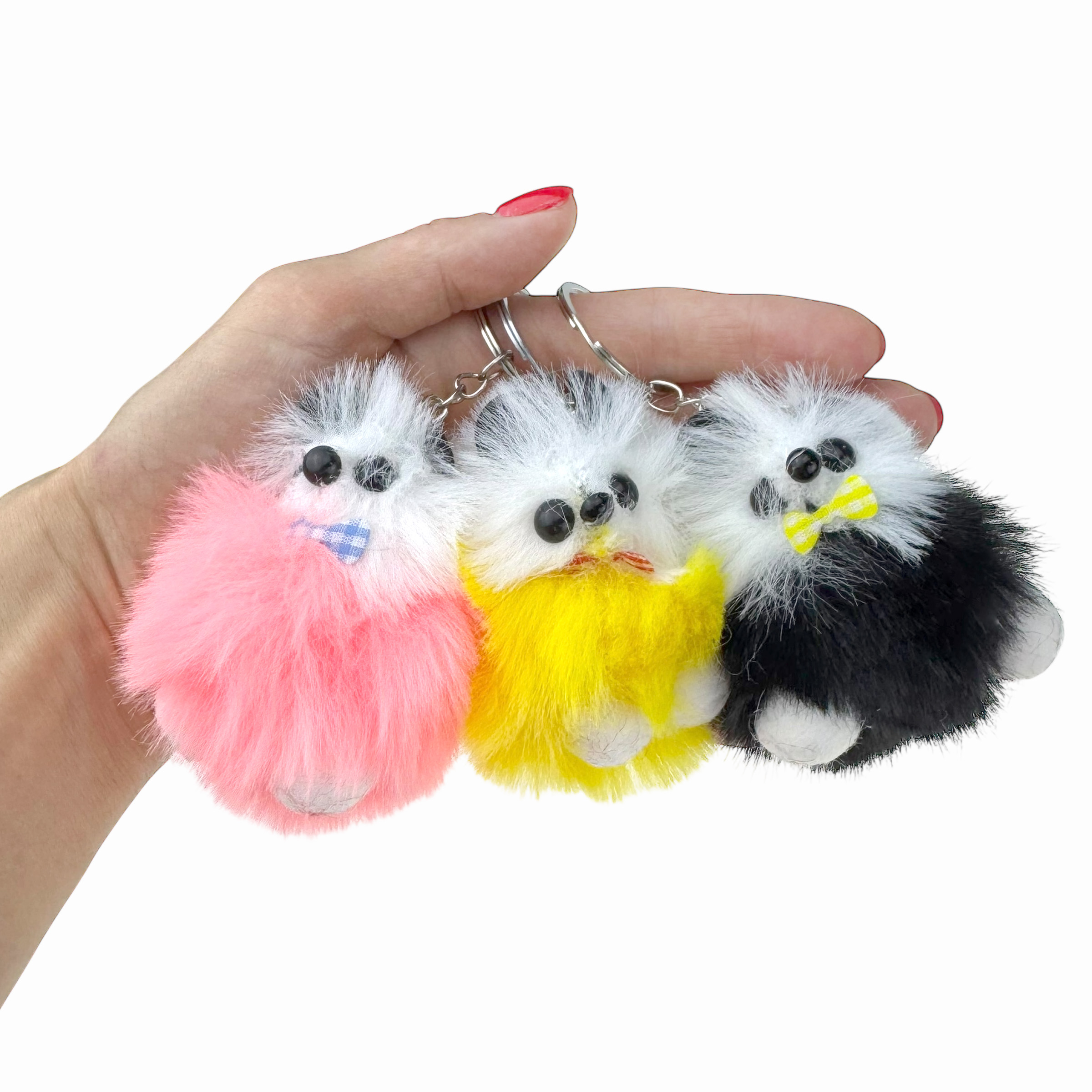 Брелок хомяк із штучного хутра 7,5 см (12)/1200/